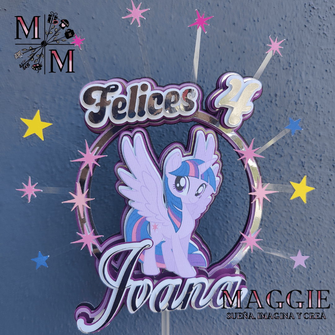 Cake topper My Little Pony 2