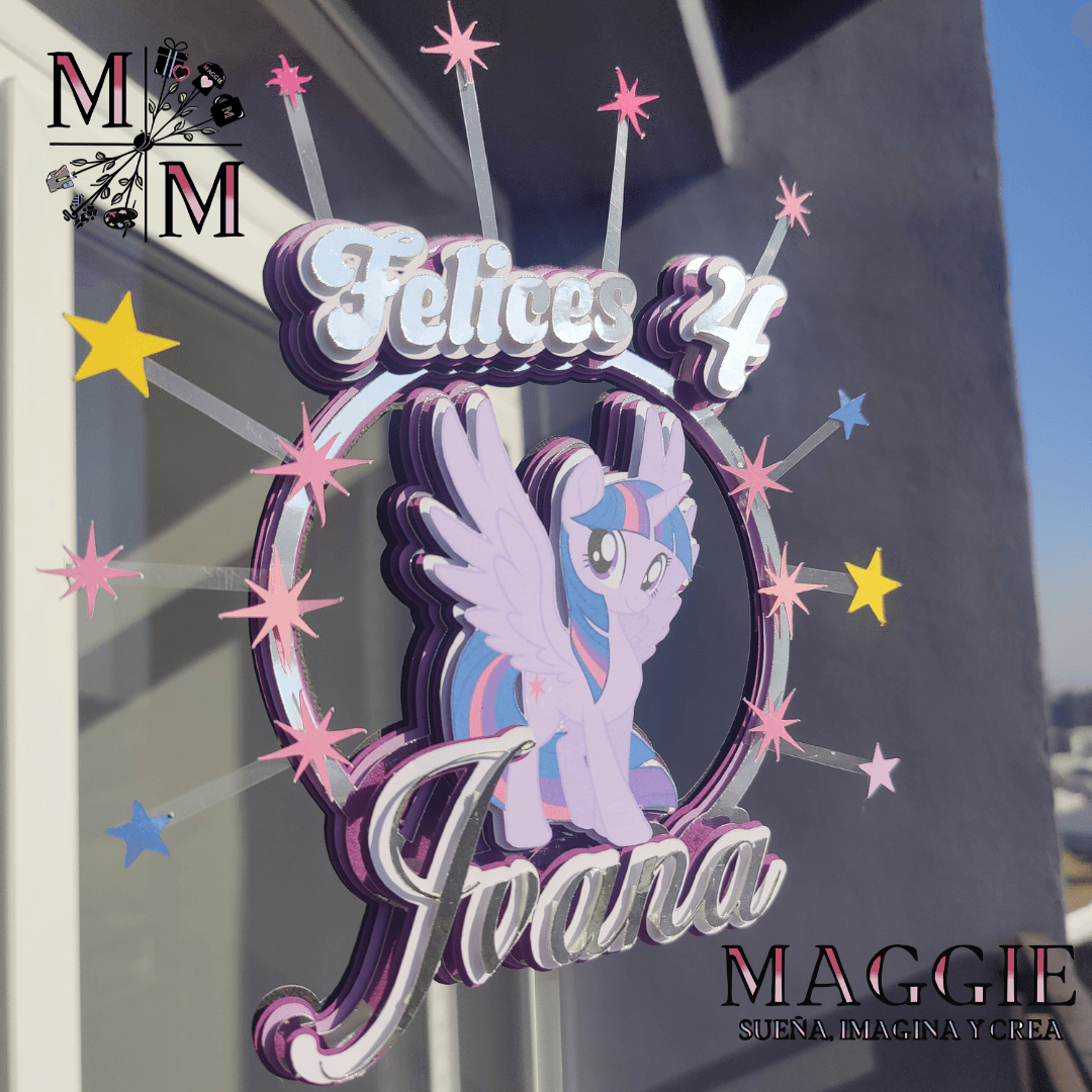 Cake topper My Little Pony 3