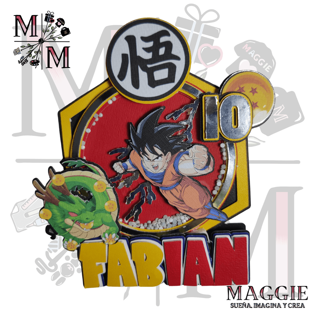 Cake Topper Goku 2