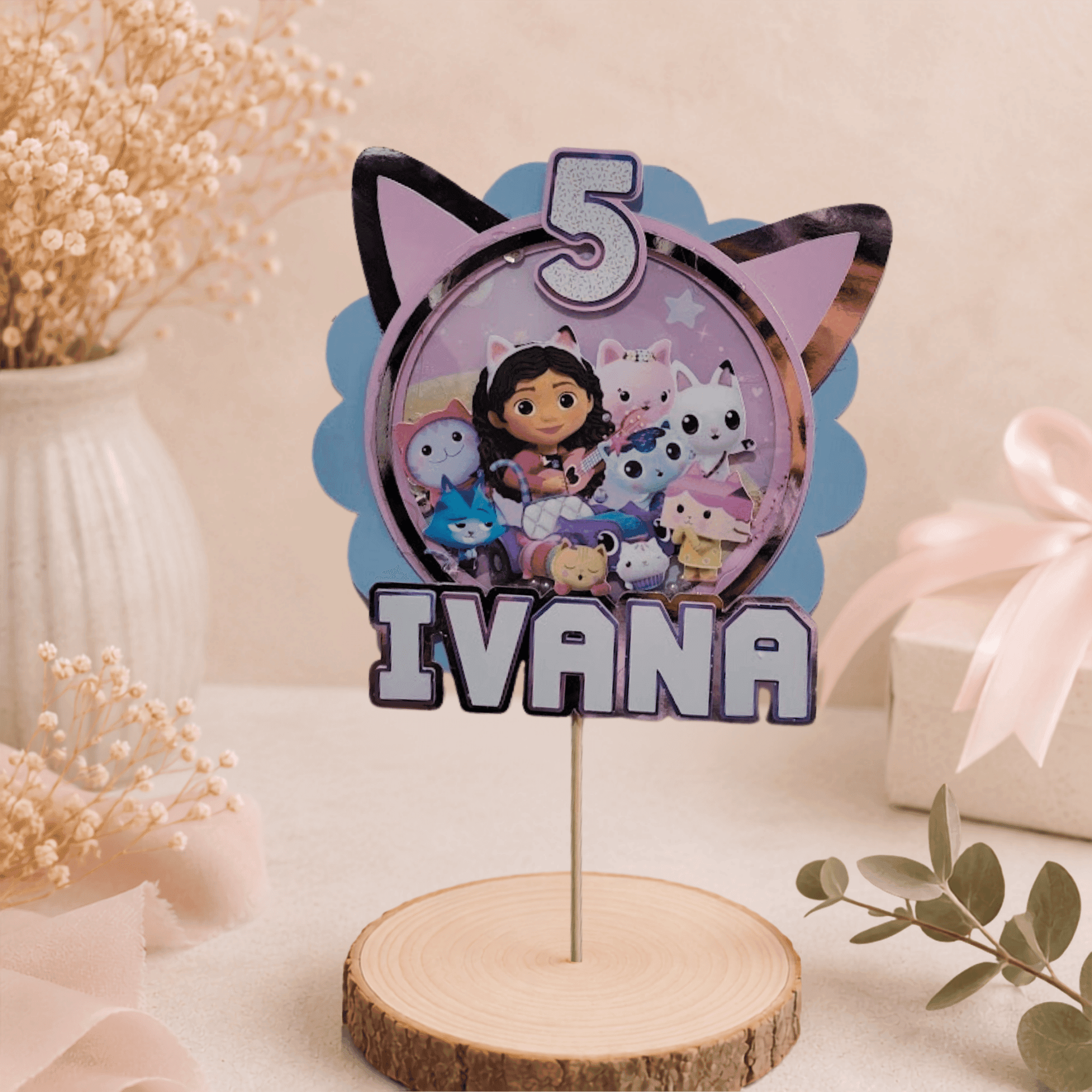 Cake Topper Gabby’s Dollhouse 2