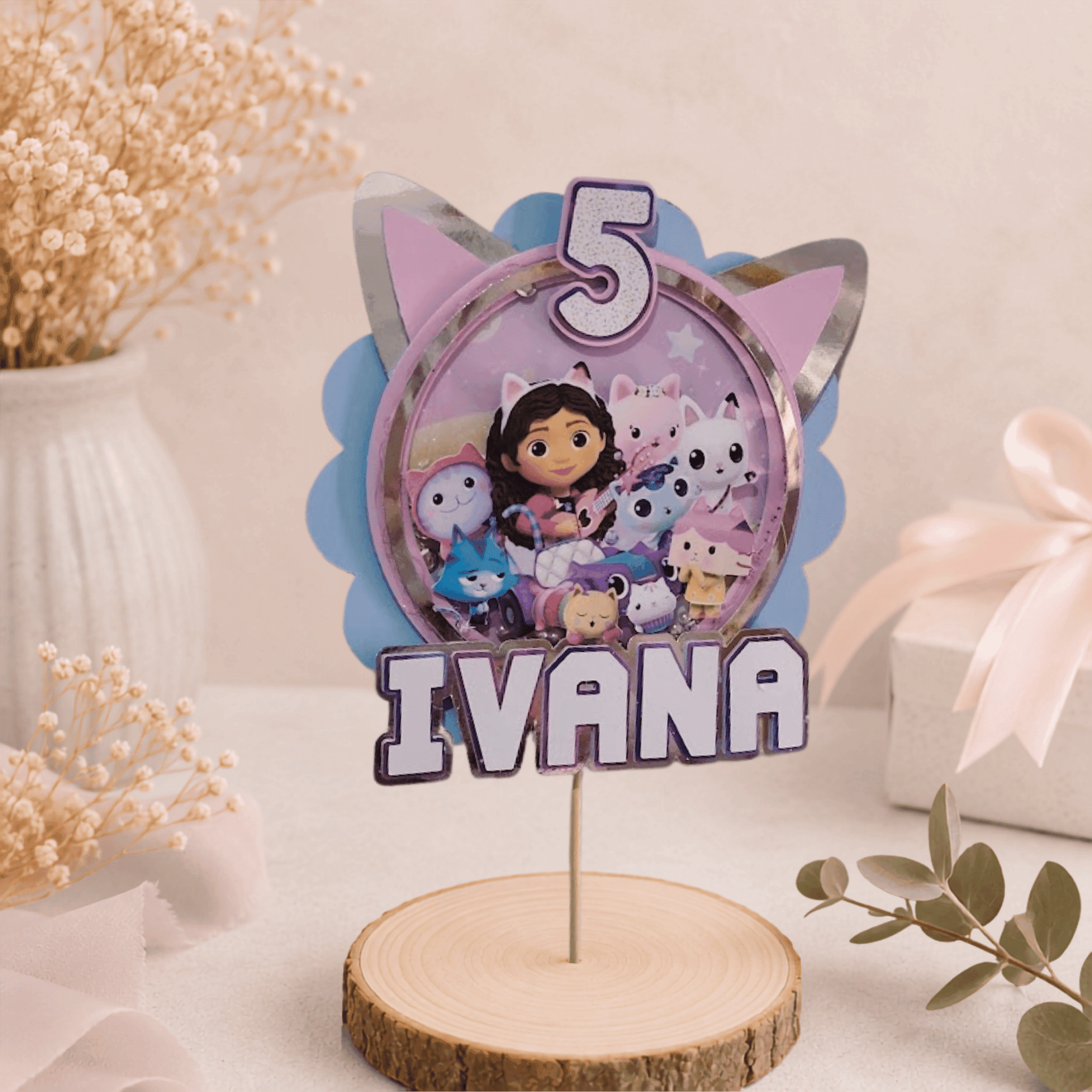 Cake Topper Gabby’s Dollhouse 3