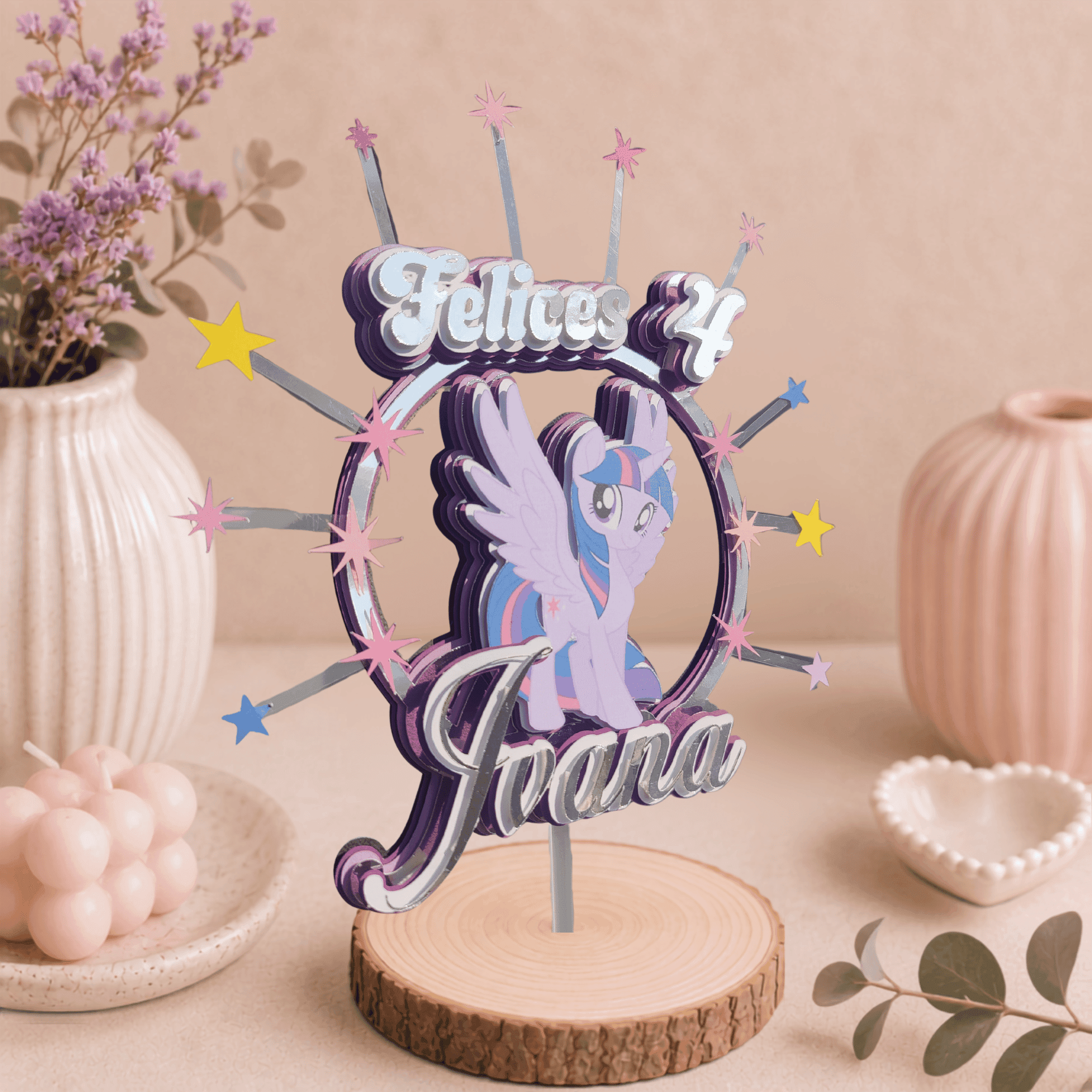Cake topper My Little Pony 3