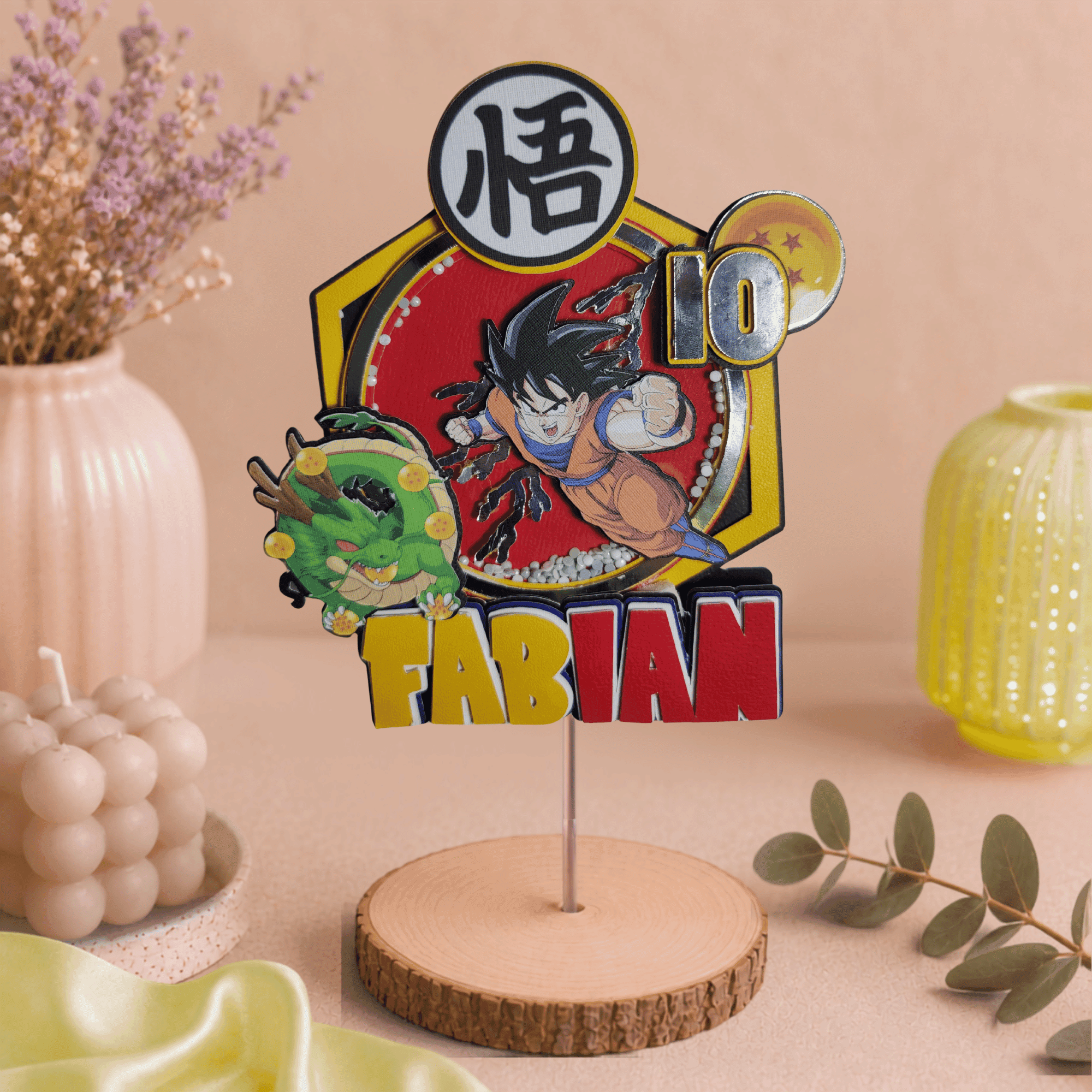 Cake Topper Goku 3
