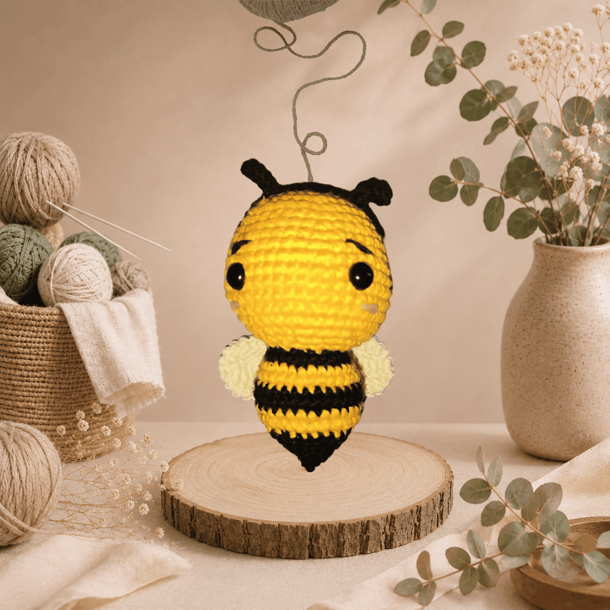 Llavero de abeja 2